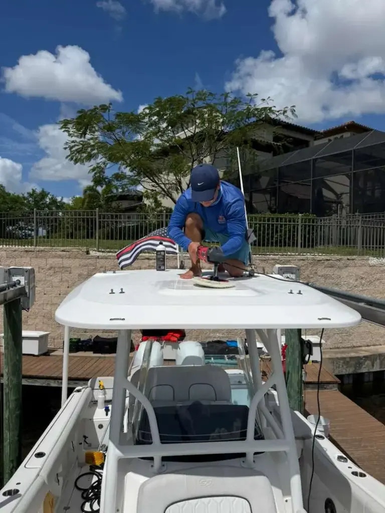 Boat Detailing in Sarasota