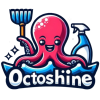 Octoshine Services mobile boat detailing logo Sarasota Florida